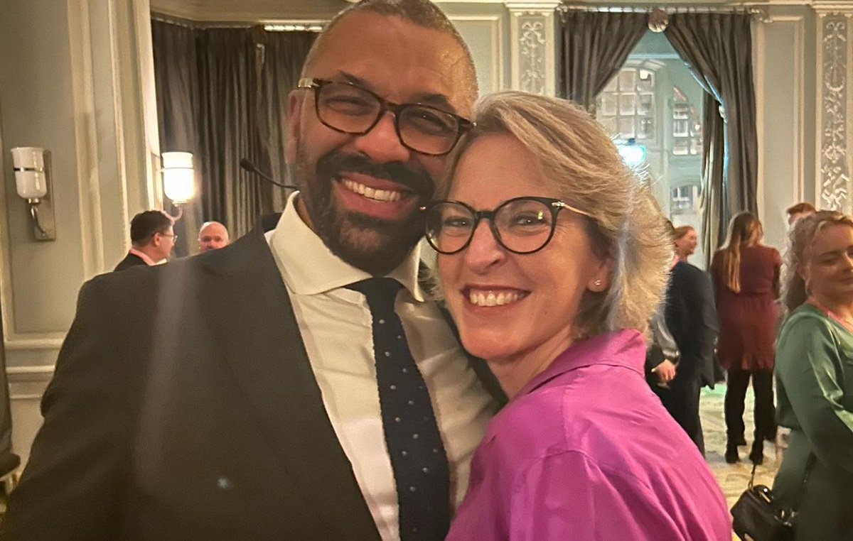 James Cleverly wife